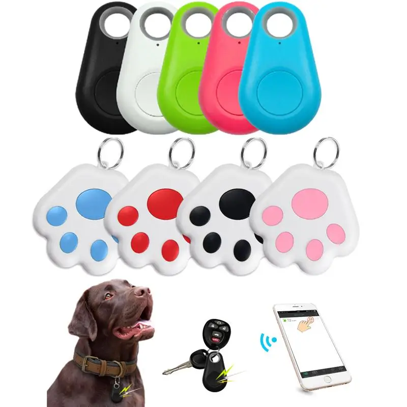 Dog Smart GPS Tracker Mini Pet Locator Tracer Waterproof Bluetooth Anti Lost Tool Collar Accessories For Dogs Cat Key