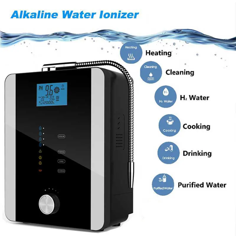 Wholesale PH3.5-11 platinum coating 11 Plates AL808D alkaline water ionizer japan kangen water