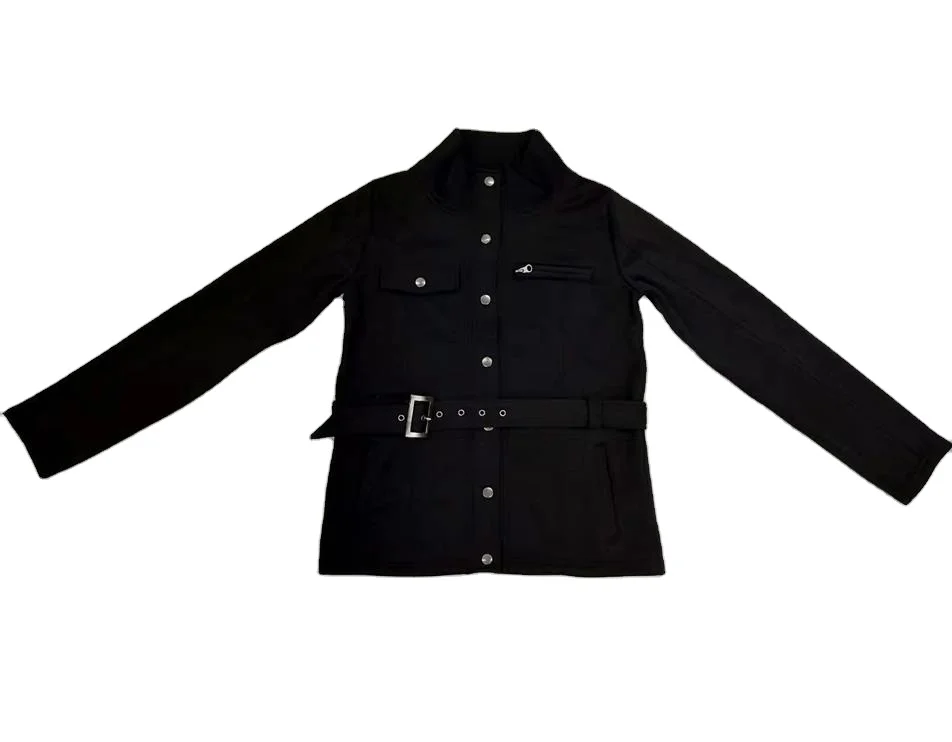 Factory Direct Sale Wear Womens  Solid Color Fashion Women Clothing Custom Warm Female Jacket