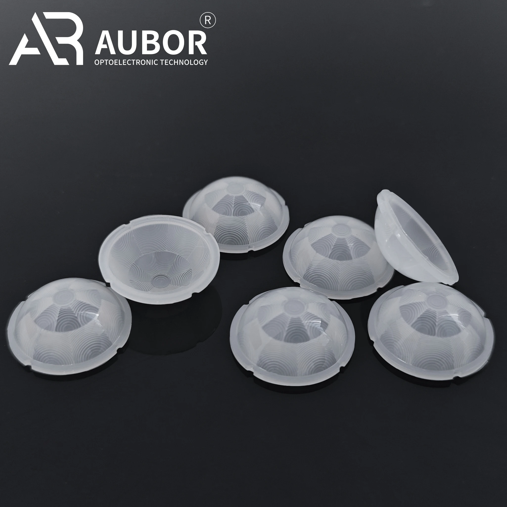 Smart Home Fresnel Sensor Lens Plastic Dome Lens HDPE Material PIR Infrared Motion Sensor Lens Sensor Reflector Image
