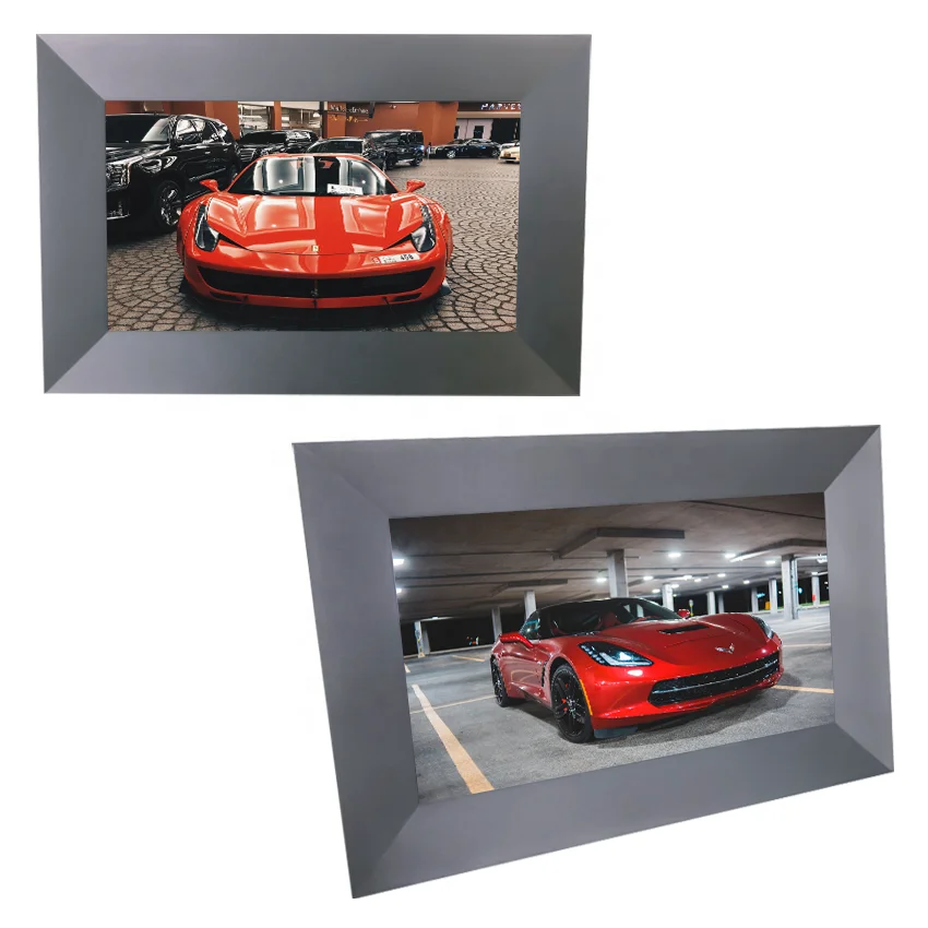 Acrylic digital photo frame with wifi english sexy pictures square mini digital 7 10 15 30 32 inch digital picture photo frame