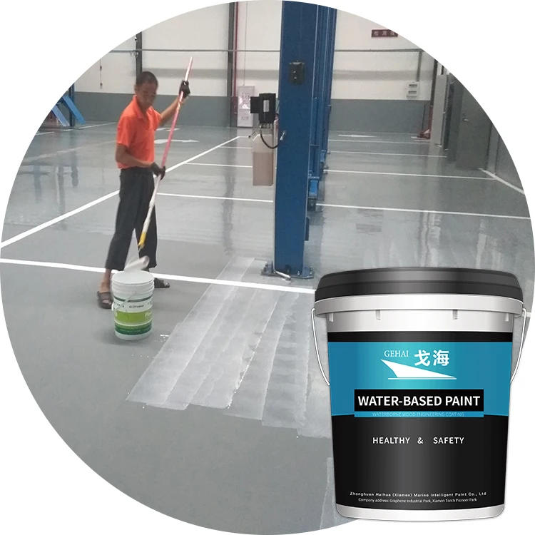 Free Sample  Epoxy Floor Paint decorative garage paint/garden paint/court floor paint