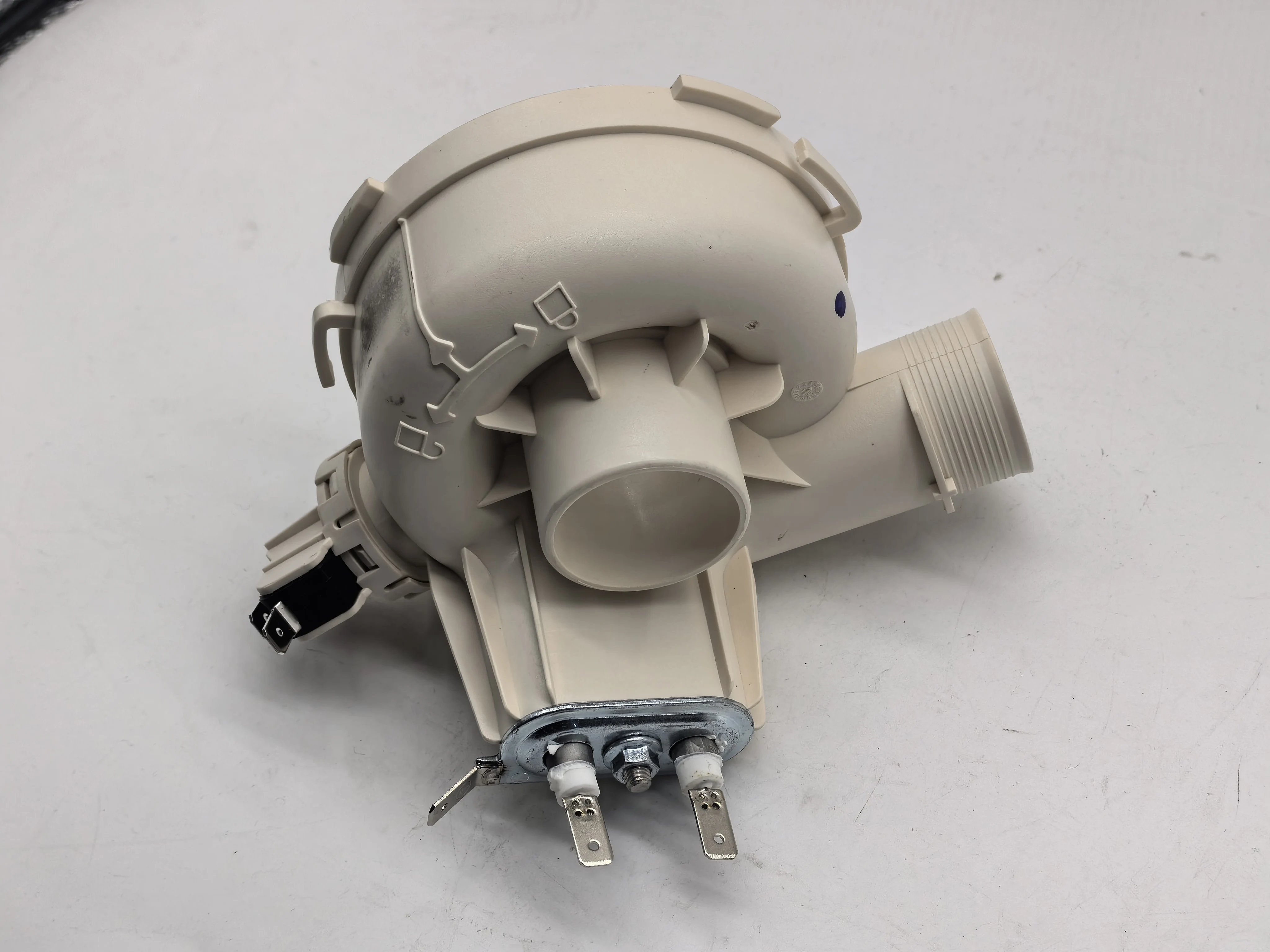 Dishwasher Pump 673001302001 E5 samsung Kaser gornge midea Heater In Pump Body Assembly white plastic replacement 17476000007431