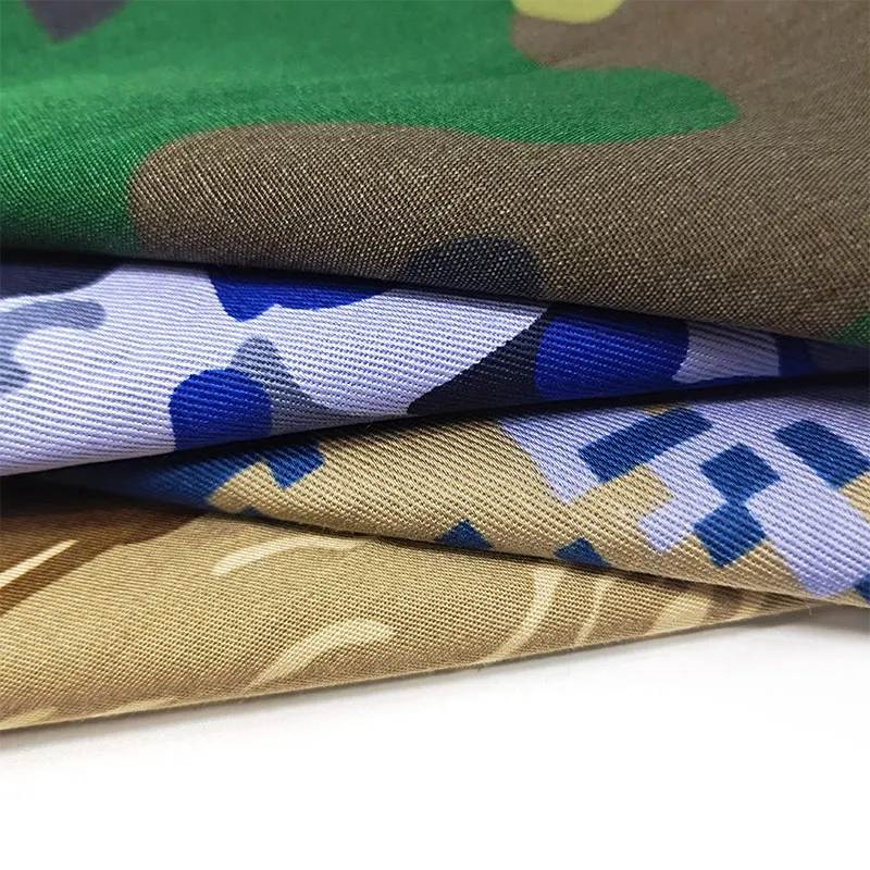 TC 65/35  20*16  120*60   235gsm Factory  Delivery  Supply  Woven  Functional  Uniform  Fabric  For Camouflage Clothing