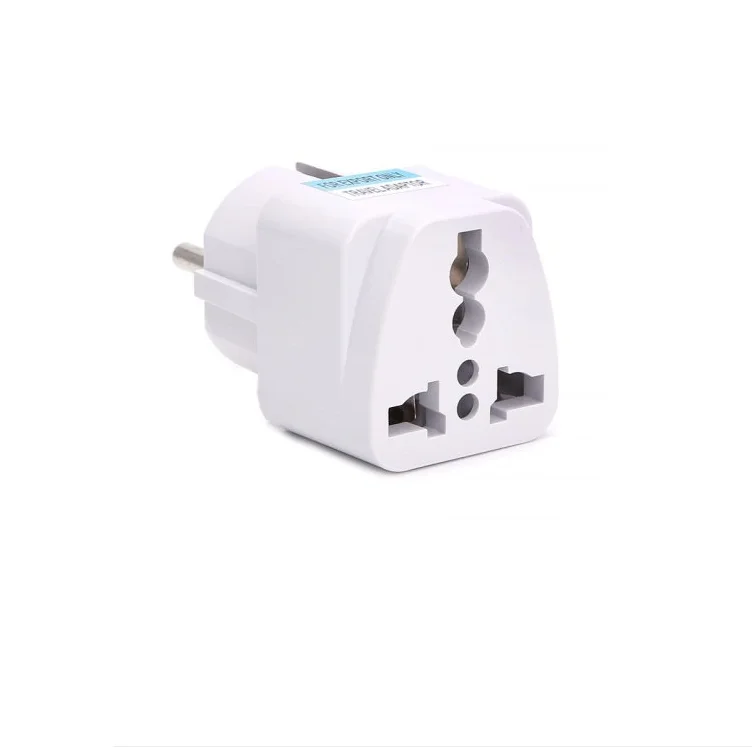 Germany French plug adaptor universal travel adaptor double adapter plug socket Travel Conversion Plug