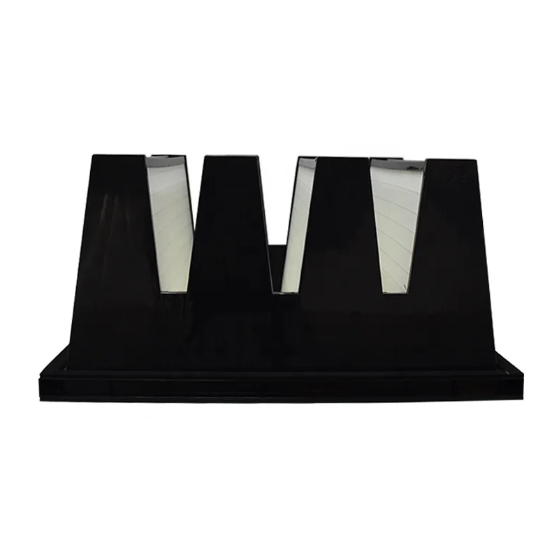 Best Selling Customized ABS Plastic V-Bank  Frame Air Filter Industrial Medium V Bank Filter New Condition Box Construction