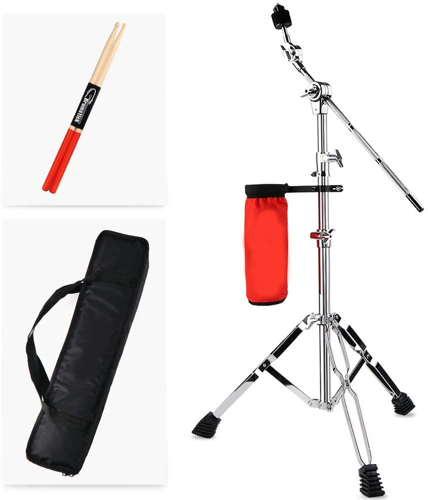 Wholesale drum set cymbals stand straight rod straight-inclined