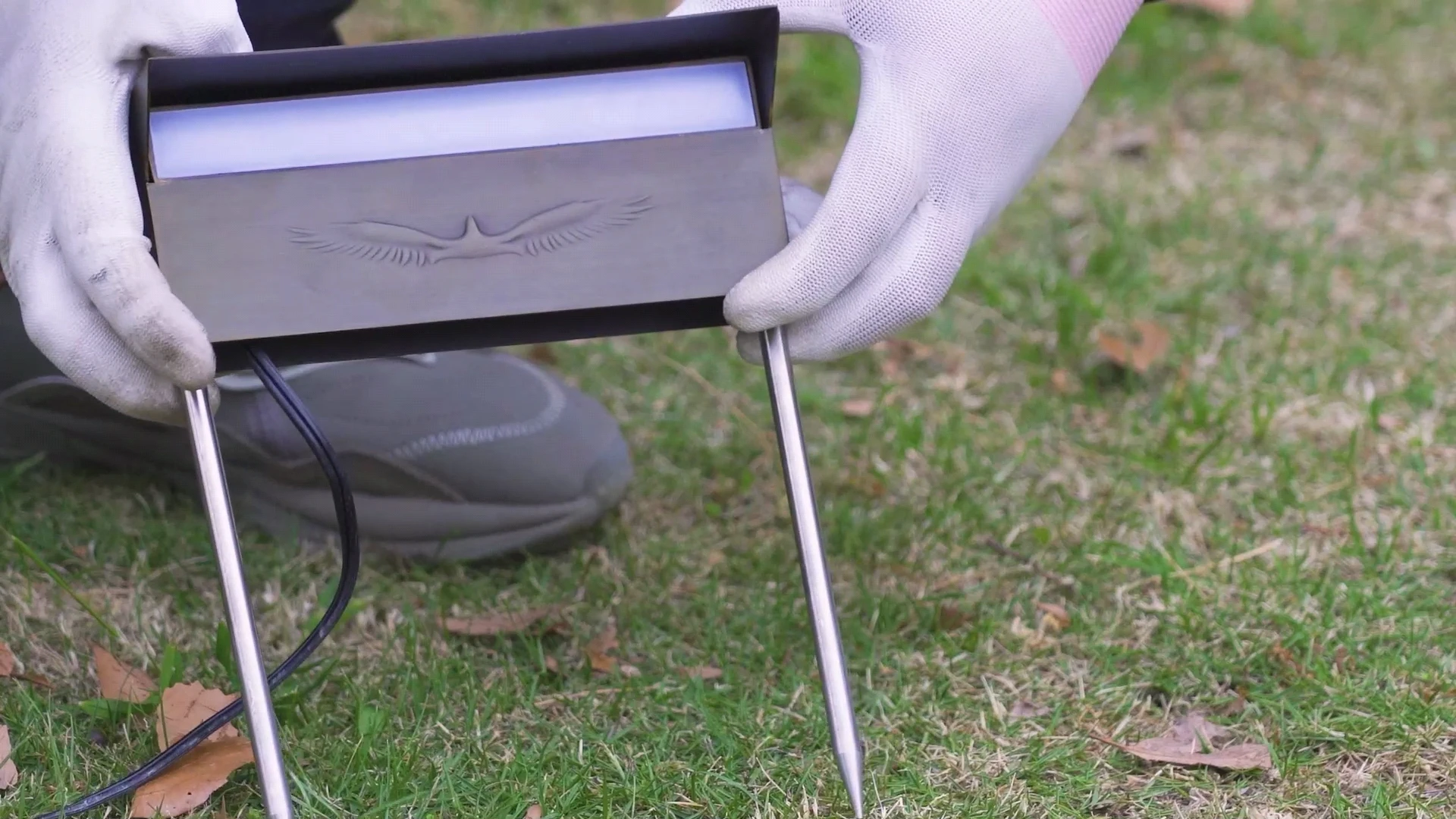 Ledstory Garden Exterior Wired Led Brass Outdoor Landscape Lighting  Path Light LED 12v