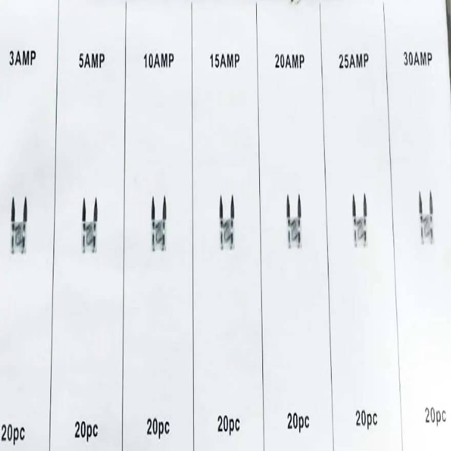 
Wholesale promotion safety 120PC mini automotive fuse box 