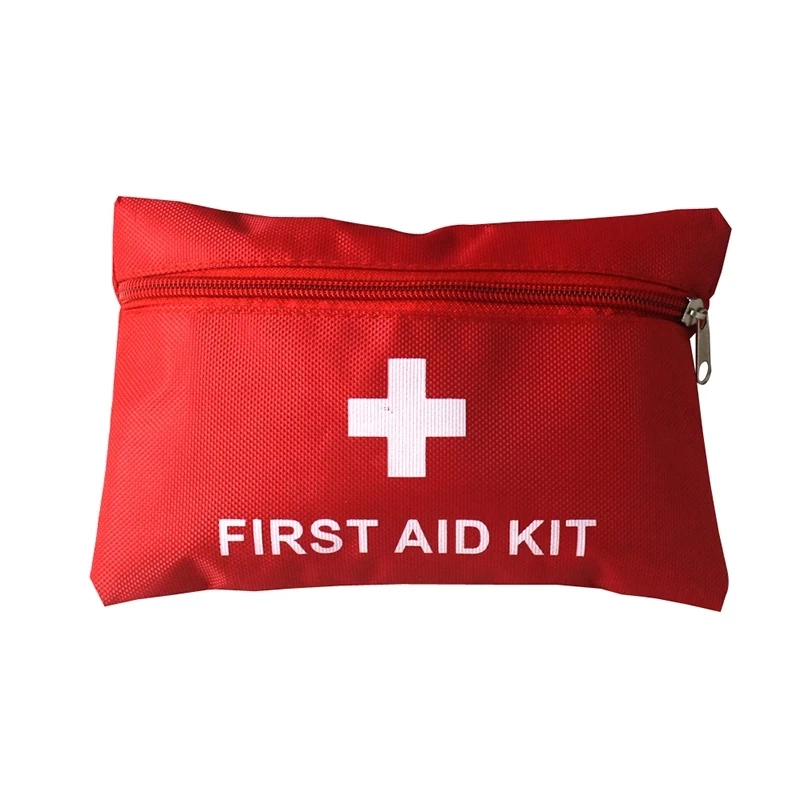 First Aid Emergency Survival Kit Home Travel Storage Bag in Car Outdoor Camping Dressing Wound Care Medical Supplies