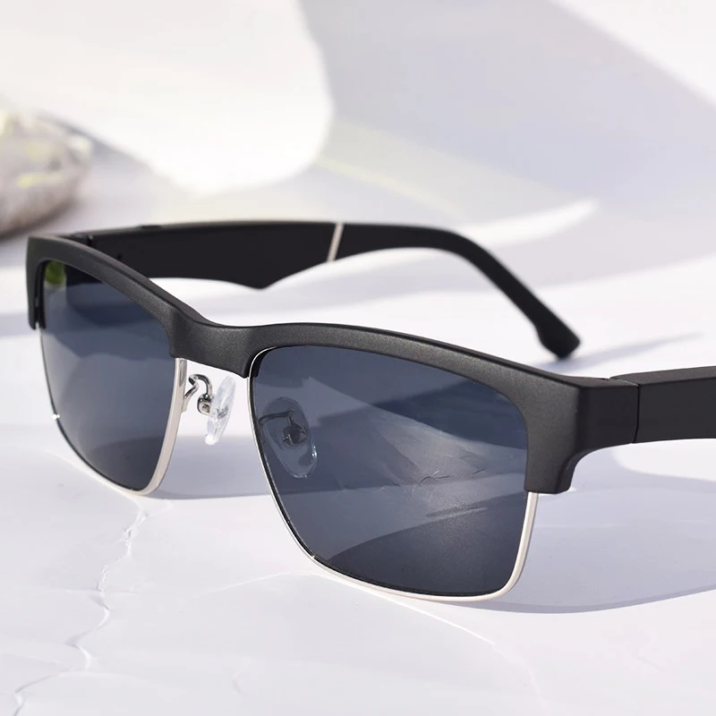 Lentes de sol inteligentes smart sunglasses with blue tooth headphones