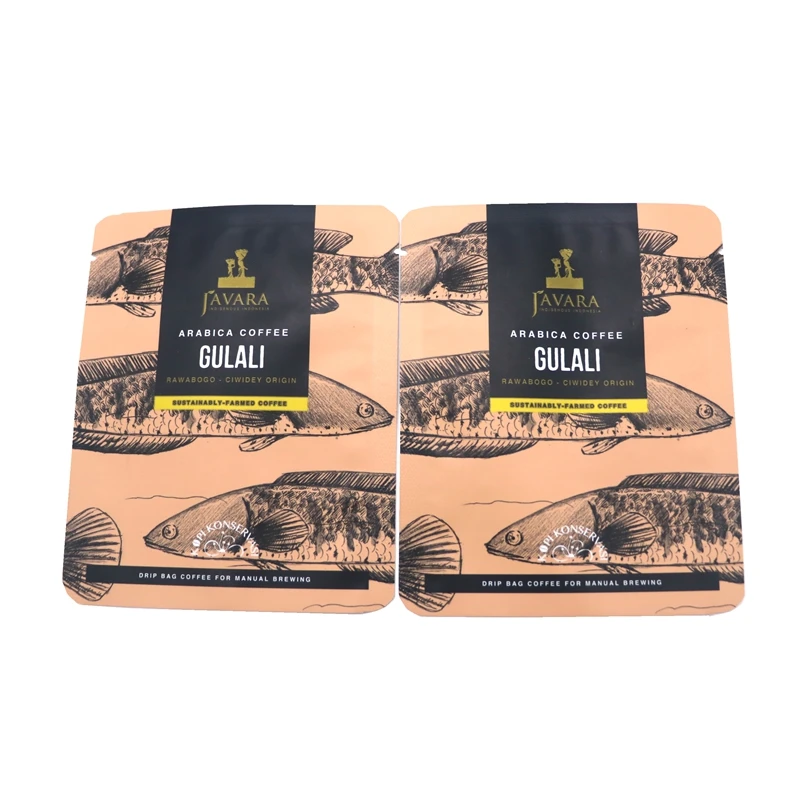 From Rawabogo Ciwidey Village in West Java Arabica Coffee Packed in Beautiful Plastic Mylar Bags Accept Custom Logo Printed