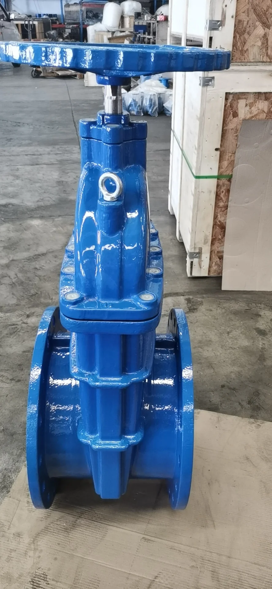 2024 Soft connection rising stem slide cast iron sluice gate valve vale for water use