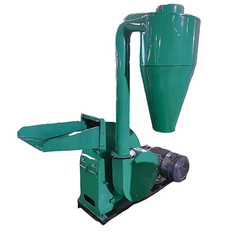 New 500 Single Hammer Mill Large Corn Mill Machine with Reliable Motor for Manufacturing Plants and Farms