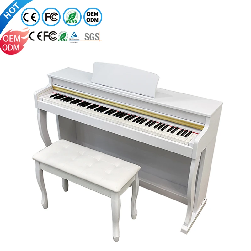 Reasonable Prices Wholesale Digital Piano High-End 88 Keys Keyboard Hammer Action Piano Digital Piano Keyboard For Sale