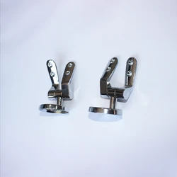 High Quality Modern Style Quick Release Zinc Alloy Toilet Seat Hinge Bottom Mounting For Hotel Use