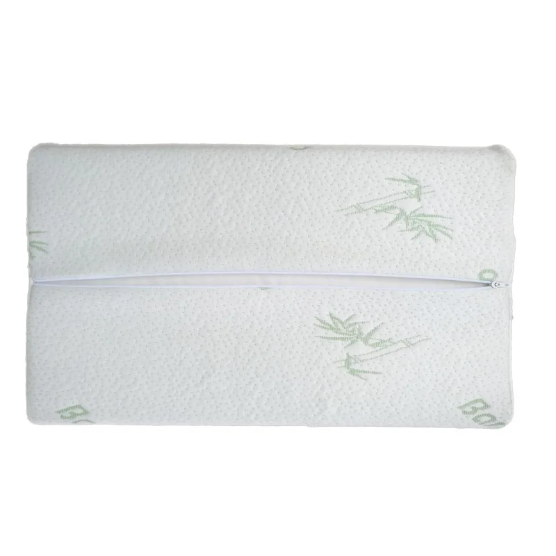 
Back side sleeper firm support healthy bamboo memory foam bed pillow 