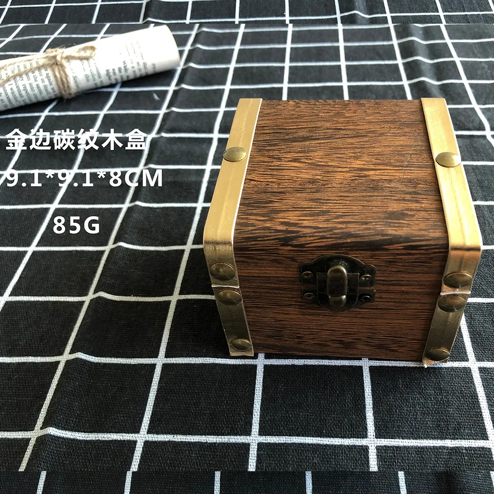 Custom logo Luxury square Bamboo Wooden case Watch Packaging Box for Smart Watch