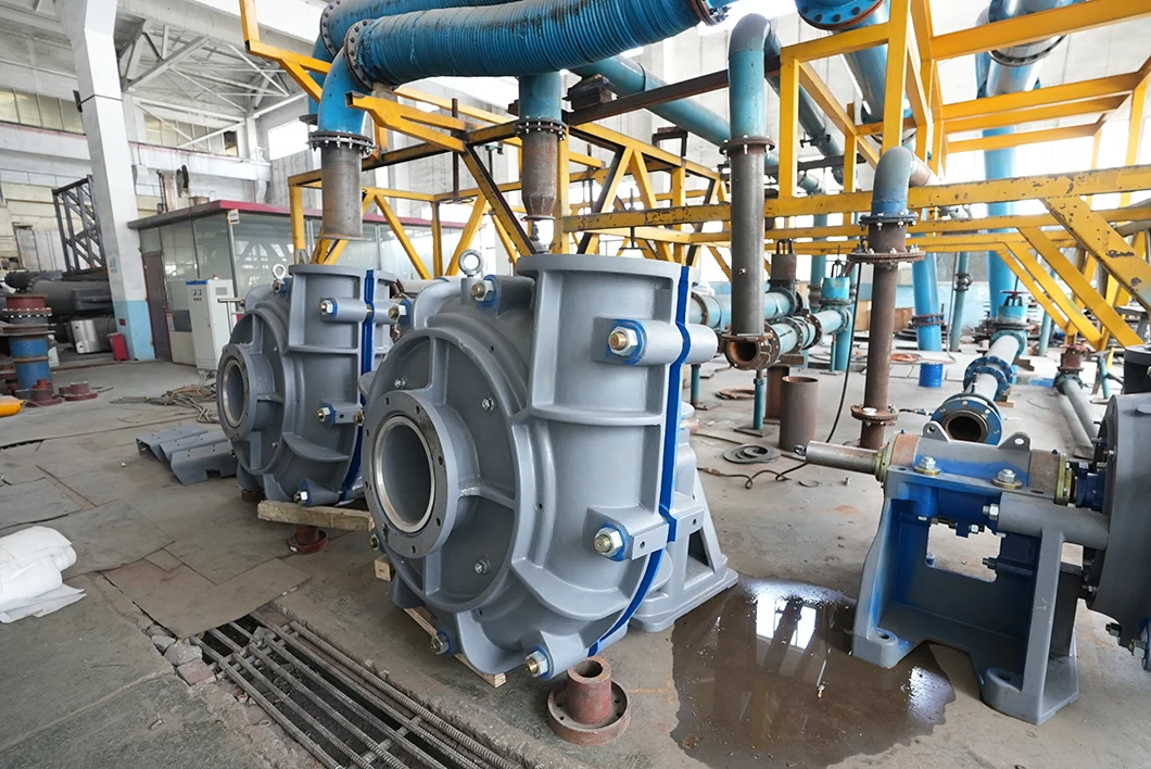 High Lift Diesel Slurry Pump for Sale High Pressure Booster Pump Horizontal Electric Slurry Pumps