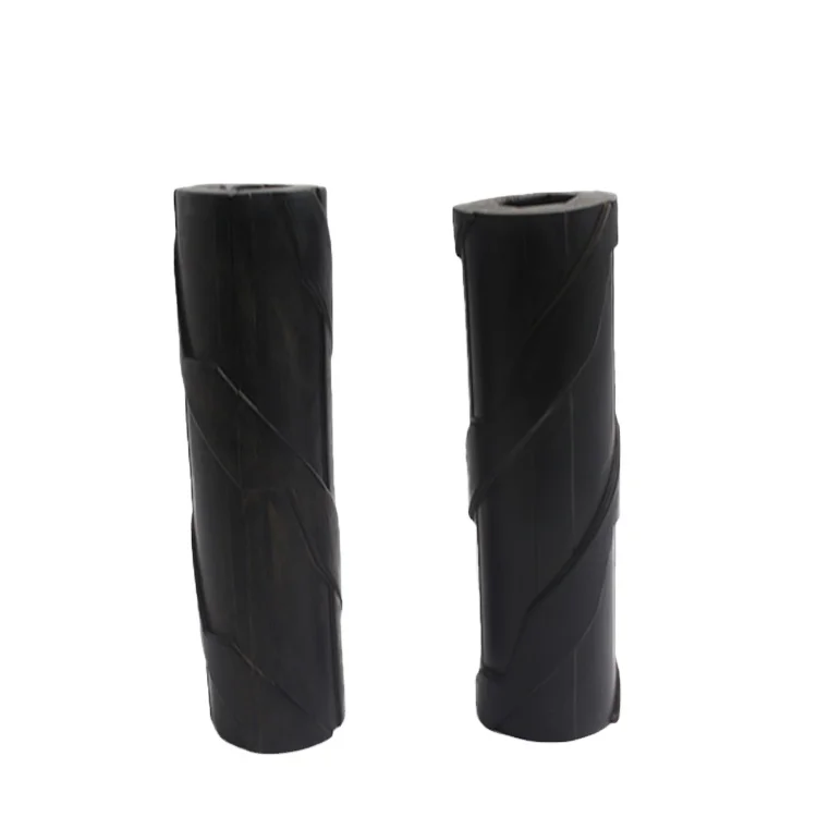 Factory direct sale high quality spiral fish scale shape corn harvester rubber roller