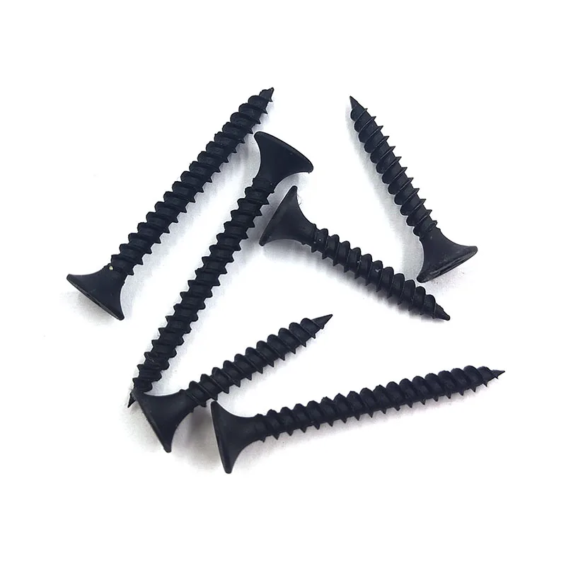 Fine/Coarse gypsum screw from Chinese Factory 180 days lowest price experienced manufacturer black screw