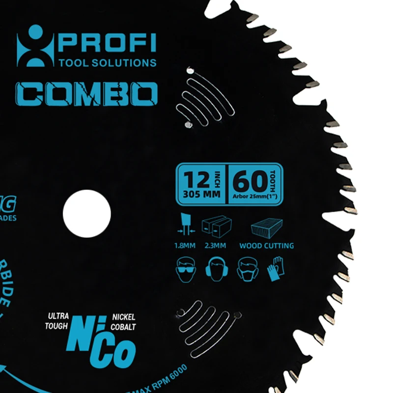 America Hot Selling Wood Cutting Saw Blades Ripping & Cross Combo Circular Saw Blade For Wood