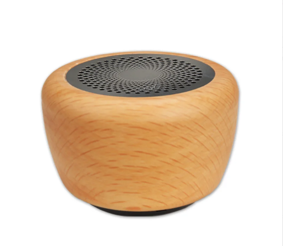 Mini Portable Blue tooth Music Sound Equipment Amplifiers Speaker Wireless Professional BT Wooden Speakers