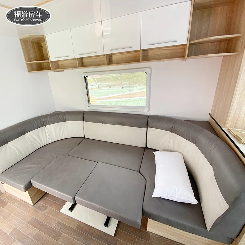 Reliable  Quality Luxury Large Travel Trailer Rv Camper  Trailer caravan