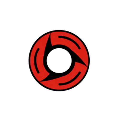 New Arrival Halloween Red Colors Cosplay Sharingan Contact Lenses Wholesale Soft Contact Lenses