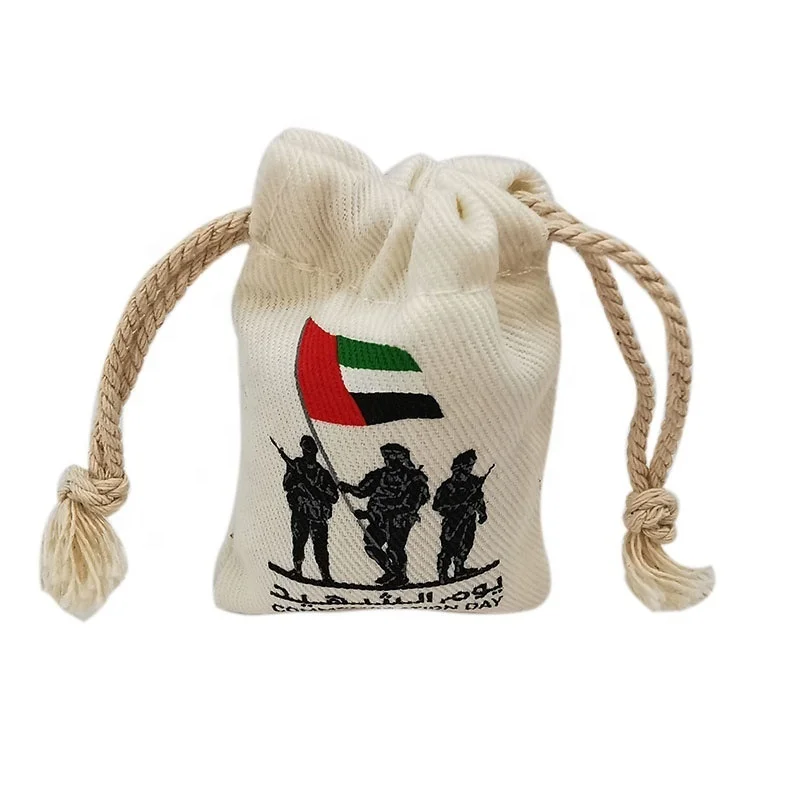 Organic Cotton Muslin Bag Reusable Cotton Printed Muslin Bag  Cotton Gift Bag