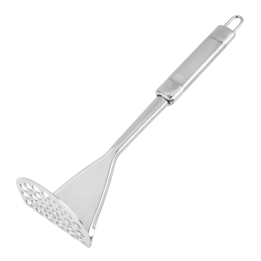 kitchen stainless steel pressure potato ricer potato press with handle