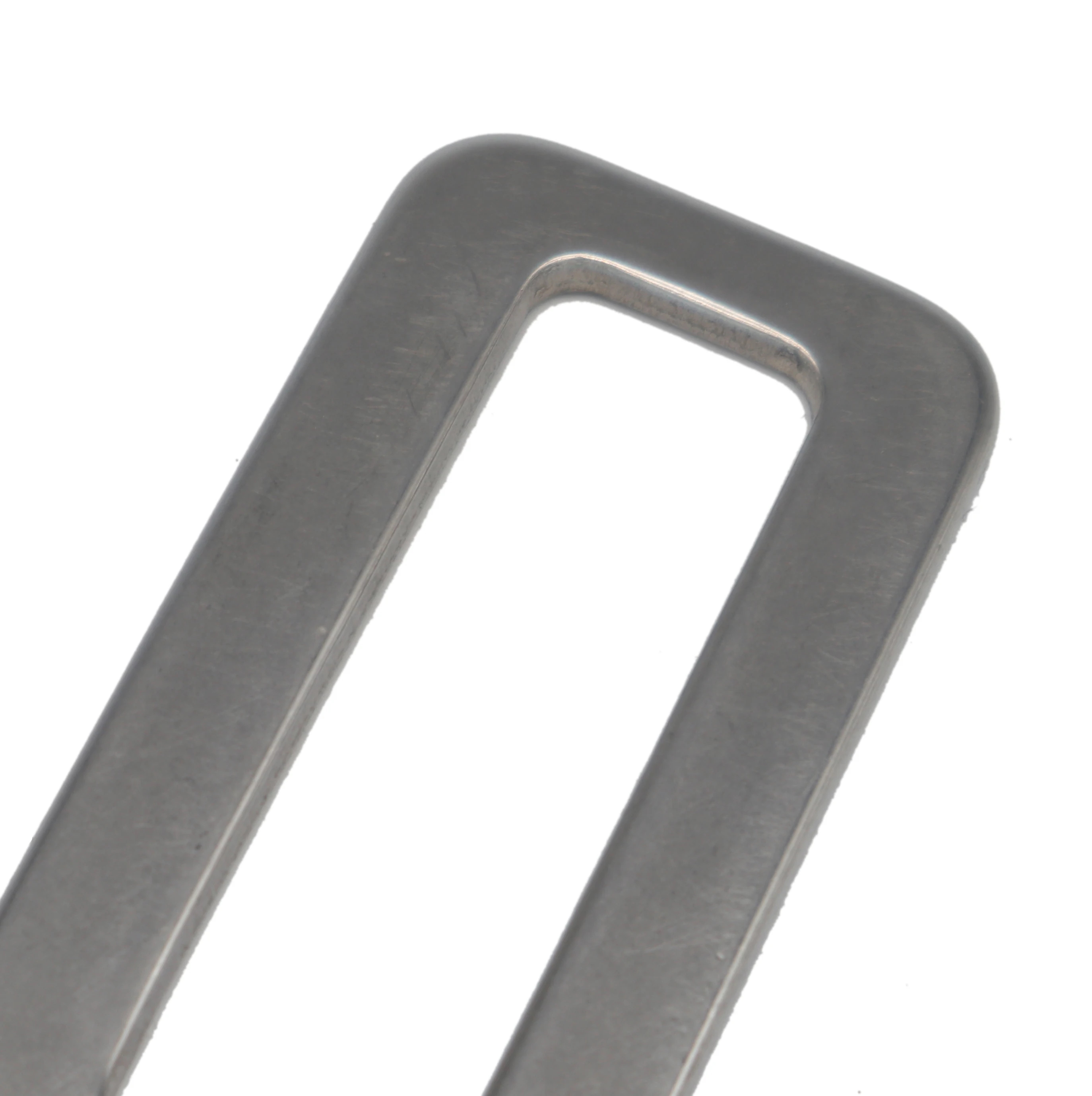Stainless Steel Webbing Belt Buckle Rectangle Ring Buckle Loops For safety Belt Accessories