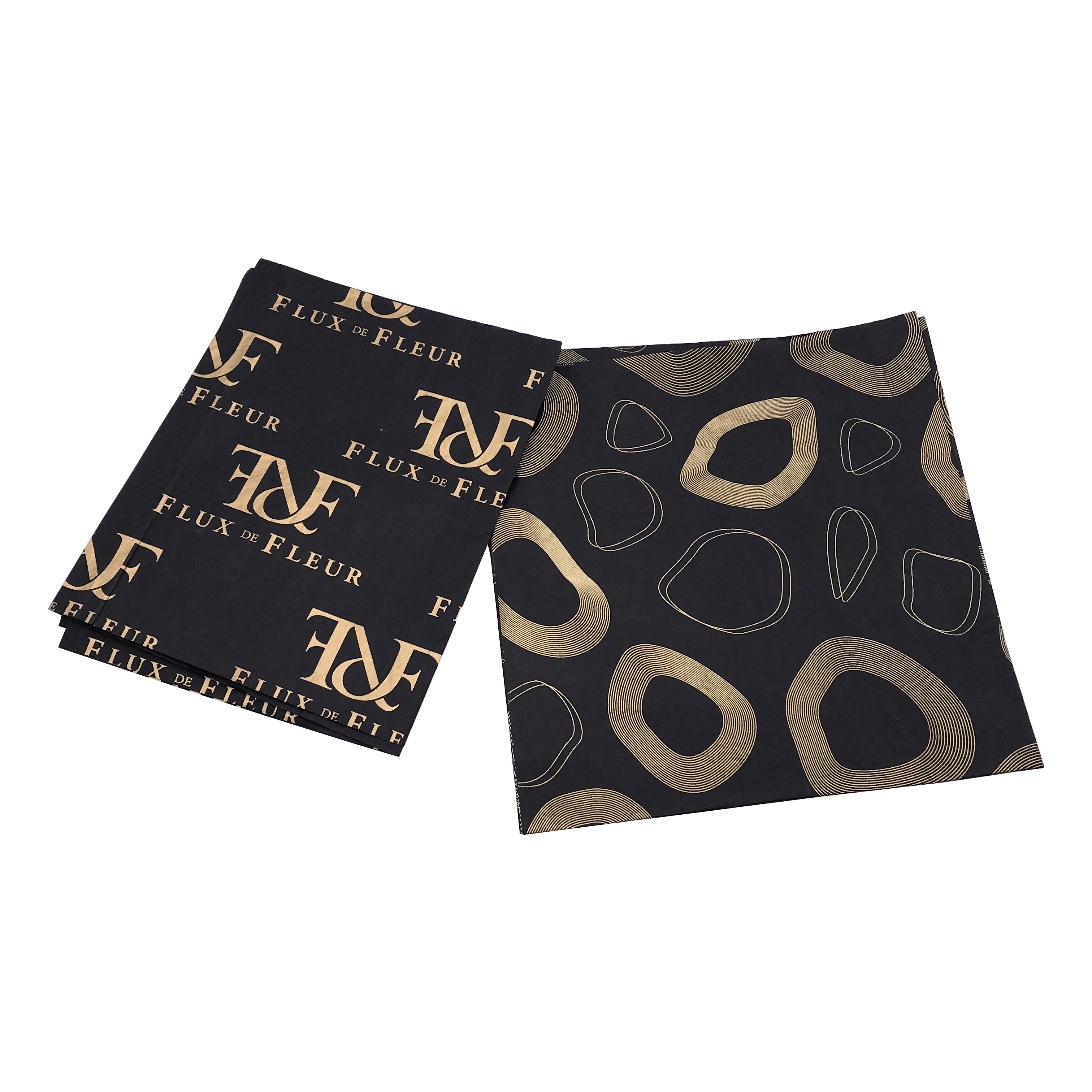 Gift wrapping tissue paper waterproof flower paper with custom logo