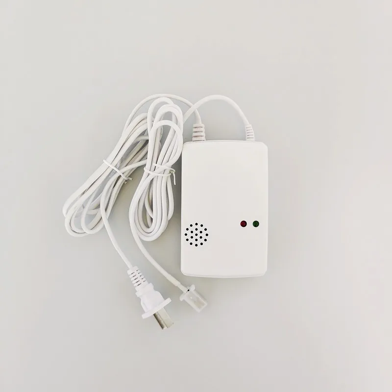 Wholesale Home Fire Safety Gas Leak Detector Alarm AC100-240V Natural Gas LPG Gas Detectors with Solenoid Valve