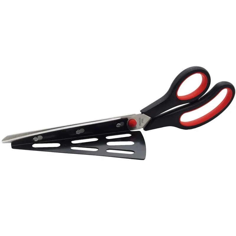 Kitchen Utensils Stainless Steel Pizza Cutter Scissors