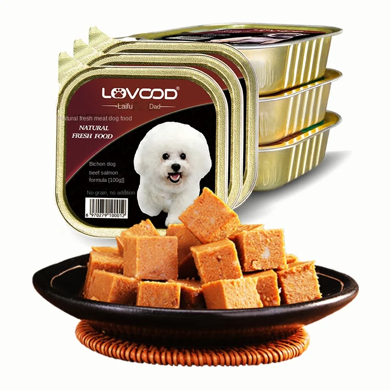 Оптовая продажа высококачественный влажный корм для собак Bichon 24 коробки Консервированный Корм