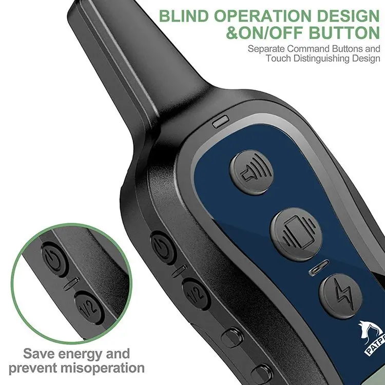 Patpet 3 In 1 800M Electric Dog Training Collar For Pet Dog