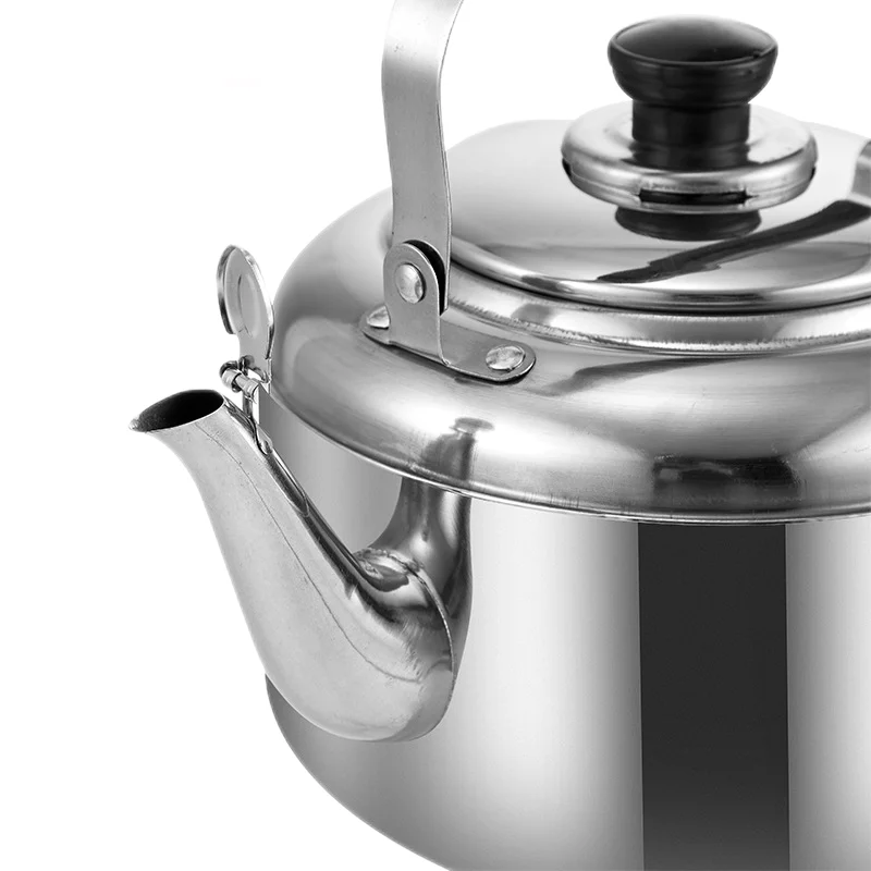 Factory Wholesale Stainless Steel Hotel Kettle Large-capacity Kettle Thickened Piano Sound Gift Sounding Kettle