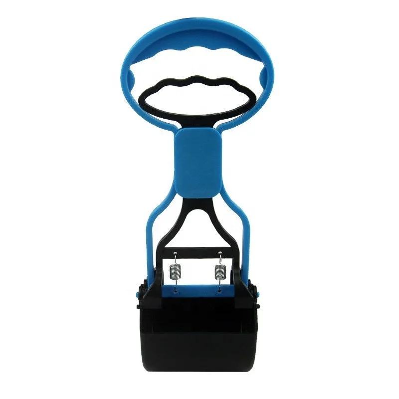 Manufacturer Pet Dog Pooper Scooper With Poop Bag Dispenser Shit Clip Picker