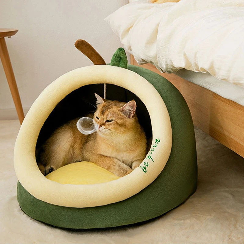 11 colors pet cat house Semi-enclosed dog kennel bedding wholesale pet kitten sleeping nest cat kennel
