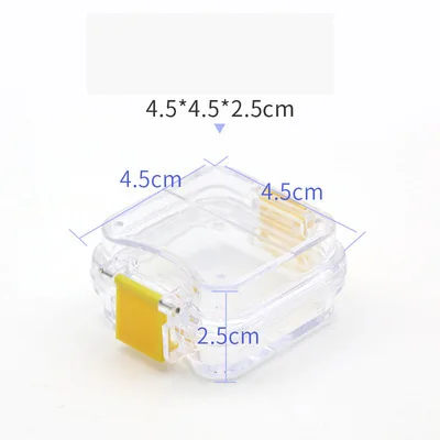 Wholesale New High Quality Plastic Dental Box Retainer Case with Transparent Plastic Film