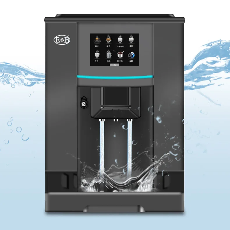 wholesale super one touch bean to cup cappuccino fully automatic coffee machine commercial