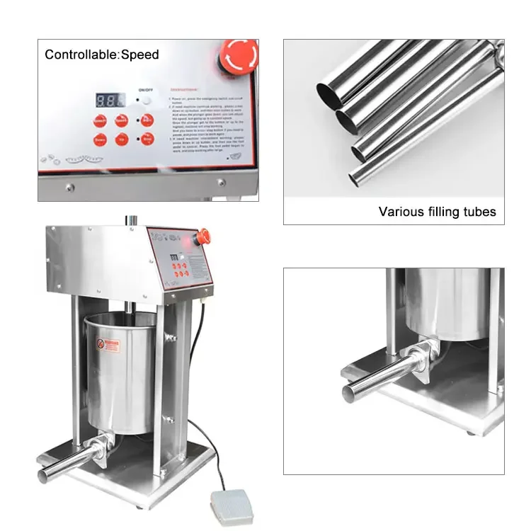 Saving Labors Easy Operation Sausage Making Machine Manual Sausage Stuffer Machine