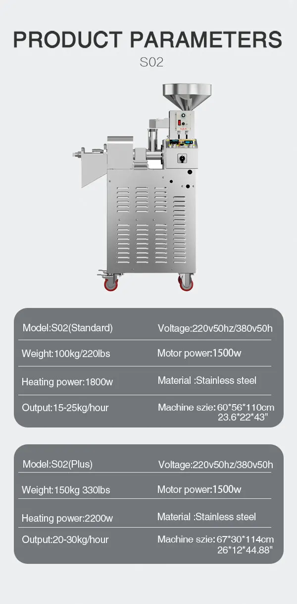 Commercial oil press with restaurant without filter peanut sesame walnut various nut