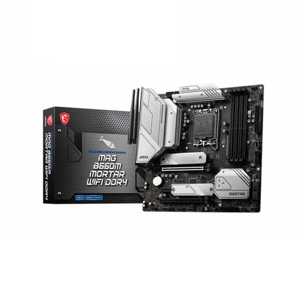 Brand new B660M MORTAR WIFI DDR4 LGA 1700  wifi pc msi gaming motherboard support to i9  12th LGA1700 cpu