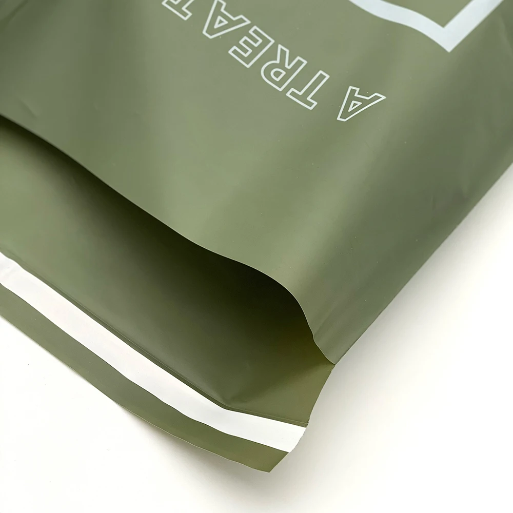 Custom Logo Biodegradable Compostable Postage Satchels Plastic Envelopes Shipping  Poly Mailer Mailing Bags For Clothing