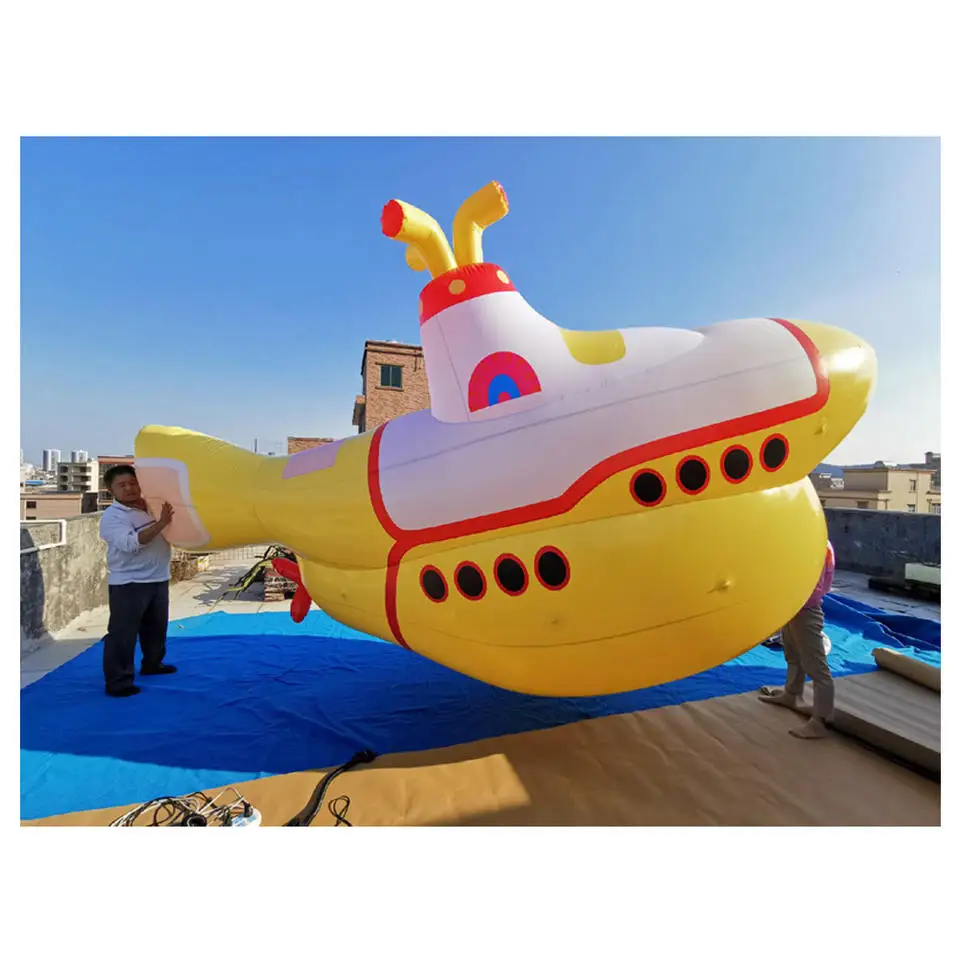BeiLe customized PVC 4.5m Length inflatable airship for sales
