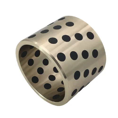 sintered oil copper bearing/split flange oilless brass wrap bush/ sleeve slide bimetal bronze steel bushing china manufacturer