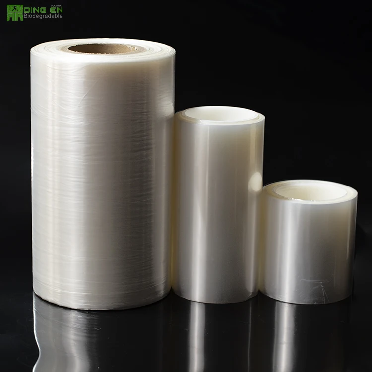 Biodegradable And Compostable Food Grade Heat Shrink Film Protective Stretch Wrap Film