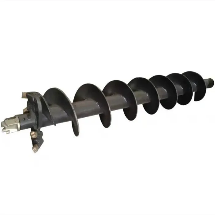 2 meter long auger piling drill bits for soil and rock